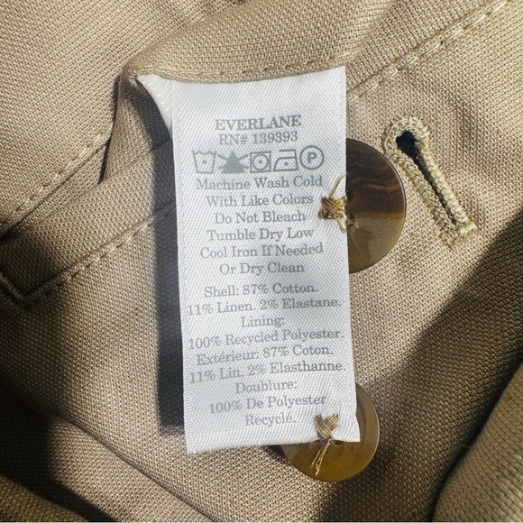 New Everlane Men’s Sand Blazer Size 40 - Picture 9 of 13